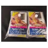 Bobby pins. Brown. 6-80 ct packs Bobby pins. Brown. 6-80 ct packs