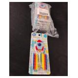 Space ship candles. 6-13 ct packs Space ship candles. 6-13 ct packs
