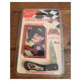 Davey Allison Case collectible knife and card, Davey Allison Case collectible knife and card,