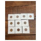 10 wheat pennies, 1942, 1944, 2946, 1950,1952, 10 wheat pennies, 1942, 1944, 2946, 1950,1952,