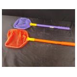 Floating shell net kids nets orange and purple Floating shell net kids nets orange and purple