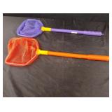 Floating shell net kids nets orange and purple Floating shell net kids nets orange and purple