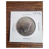 1972 Kennedy half dollar coin 1972 Kennedy half dollar coin