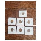 Wheat pennies. 1944, 1945. 1948. 1956D. 1955 Wheat pennies. 1944, 1945. 1948. 1956D. 1955
