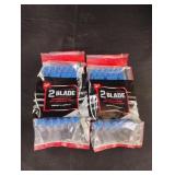 2 Blade disposable razors. 2-12 ct packs 2 Blade disposable razors. 2-12 ct packs