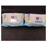 Parents Choice hand & face wipes. 4-25 ct packs Parents Choice hand & face wipes. 4-25 ct packs