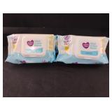 Parents Choice hand & face wipes. 4-25 ct packs Parents Choice hand & face wipes. 4-25 ct packs