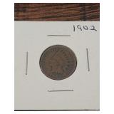 1902 Indian head penny 1902 Indian head penny