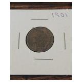 1901 Indian head penny 1901 Indian head penny