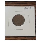 1903 Indian head penny 1903 Indian head penny