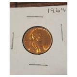 1964 Lincoln penny 1964 Lincoln penny
