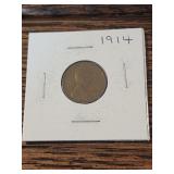 1914 wheat penny 1914 wheat penny