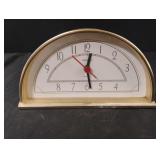 Seiko Quartz brass desk clock. Works Seiko Quartz brass desk clock. Works