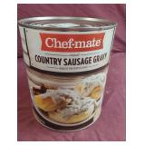 Chef-mate Country Sausage Gravy 6 lb 9 oz. Exp Chef-mate Country Sausage Gravy 6 lb 9 oz. Exp
