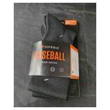 Youth XS Sofsole Baseball socks BLACK Youth XS Sofsole Baseball socks BLACK