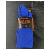 Medium unisex Sofsole Baseball socks blue Medium unisex Sofsole Baseball socks blue