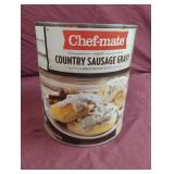Chef-mate Country Sausage Gravy 6 lb 9 oz. Exp Chef-mate Country Sausage Gravy 6 lb 9 oz. Exp