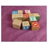 Vintage wood blocks Vintage wood blocks