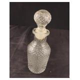Vintage Avon Apothecary Decanter Clear Cut Glass Vintage Avon Apothecary Decanter Clear Cut Glass