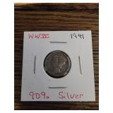 1941 Mercury Dime 90 % silver 1941 Mercury Dime 90 % silver