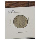 1936 Buffalo Nickel 1936 Buffalo Nickel
