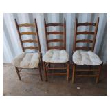 Vintage wood chairs 3 total Vintage wood chairs 3 total