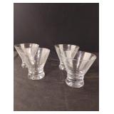 Set of 4 martini glasses Set of 4 martini glasses
