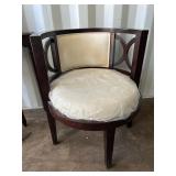 Barrel Style Chair  30� Height 23� Depth and Barrel Style Chair  30� Height 23� Depth and