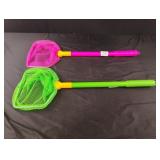 Floating shell net kids nets pink and green Floating shell net kids nets pink and green