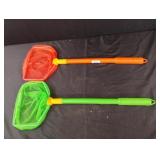 Floating shell net kids nets green and orange Floating shell net kids nets green and orange