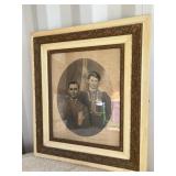 "Instant Ancestors� Antique Framed Photo 26� W "Instant Ancestors� Antique Framed Photo 26� W