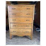 Antique Larkin Chest of Drawers - broken leg Antique Larkin Chest of Drawers - broken leg