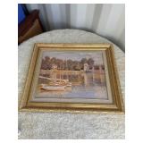 Framed Claude Monet Print - Bridge Argenduil Framed Claude Monet Print - Bridge Argenduil
