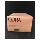 Cora tampon multi packs. 3-32 ct packs Cora tampon multi packs. 3-32 ct packs