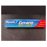 Cut-rite wax paper. 75 sq ft Cut-rite wax paper. 75 sq ft
