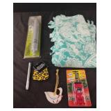 Throw, battery tester, sock purse and storm & Throw, battery tester, sock purse and storm &