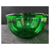 Vintage Anchor Hocking Forest Green bowl Vintage Anchor Hocking Forest Green bowl