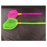Floating shell net kids nets pink and green Floating shell net kids nets pink and green