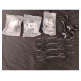 Black decorative hooks Black decorative hooks