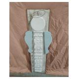 Handmade wood angel decor 10 x 42 Handmade wood angel decor 10 x 42