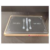 Place mats. 18 total. 17 x 11.5 Place mats. 18 total. 17 x 11.5
