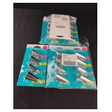 Large decorating tips. 6-4 ct sets Large decorating tips. 6-4 ct sets