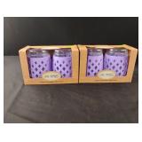 Silicone wrapped glassware. 2 sets Silicone wrapped glassware. 2 sets