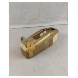 Vintage brass tape dispenser Vintage brass tape dispenser