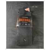Unisex medium Sofsole Baseball socks black Unisex medium Sofsole Baseball socks black