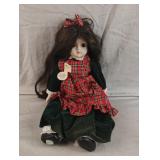 SCHMID Porcelain Musical Collectibles Doll Music SCHMID Porcelain Musical Collectibles Doll Music