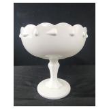 Indiana Milk Glass Fruit Bowl White Tear Drop Indiana Milk Glass Fruit Bowl White Tear Drop