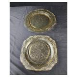 Vintage Federal Depression Glass Amber Yellow Vintage Federal Depression Glass Amber Yellow