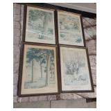 Vintage Winnie The Pooh prints 10 x 14 Vintage Winnie The Pooh prints 10 x 14
