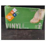 Vinyl gloves size XL. 2-100 count boxes Vinyl gloves size XL. 2-100 count boxes